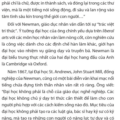 Biện hộ cho một nền giáo dục khai phóng