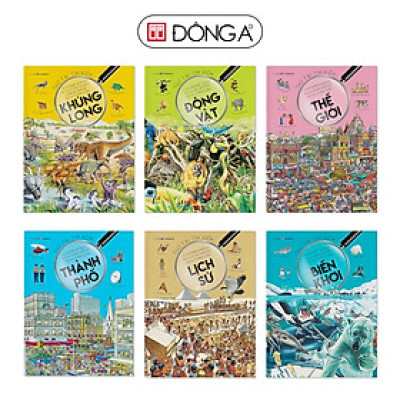 Sách - Combo 6 cuốn Thử tài tìm kiếm (Tái bản 2023) - Đông A