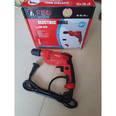 MÁY KHOAN 400W ( BÚA 10MM, THÉP 13MM, GỖ 25MM) FEG EG-512 - HÀNG CHÍNH HÃNG