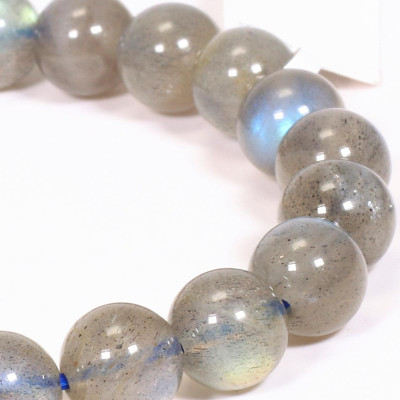 Vòng tay phong thủy đá xà cừ xám - Ngọc Quý Gemstones