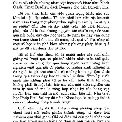 Bí Quyết Thành Công - Quẳng Gánh Lo Đi Mà Vui Sống