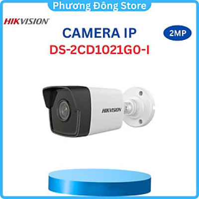 Camera IP HIKVISION DS-2CD1021G0-I 2MP có POE hồng ngoại 30 mét ,.-Hàng chính hãng