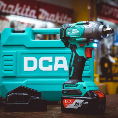 MÁY SIẾT BULOONG KHÔNG CHỔI THAN DÙNG PIN 20V/4.0AH (KHÔNG KÈM SẠC, PIN) DCA ADPB488Z - HÀNG CHÍNH HÃNG