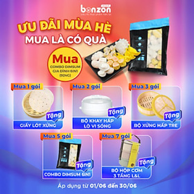 Combo Dimsum gia đình 924g