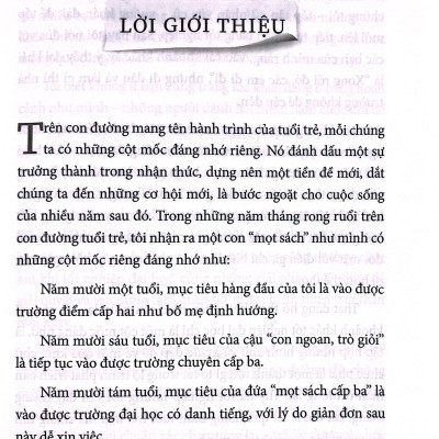 Sách - Cho Đứa Trẻ Hai Mươi Tập Làm Người Lớn