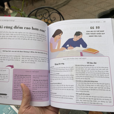(Combo2 cuốn, in màu) Tủ sách DK- WHAT’S MY TEERNAGER THINKING - TÂM LÝ HỌC TRẺ EM THỰC HÀNH CHO CHA MẸ HIỆN ĐẠI (tuổi từ 2 đến 7 và tuổi từ 13 đến 18)  – Tanith Carey –Thái Hà - NXB Công Thương