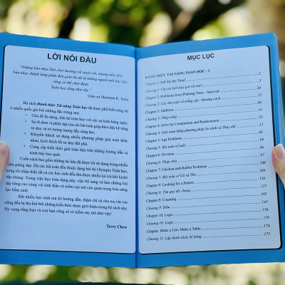 Sách toán học - Combo Sách Đánh Thức Tài Năng Toán Học - Tổng Hợp Kiến Thức Toán Học Cho Học Sinh Cấp Cấp 1, Cấp 2 ( Bộ 5 Cuốn ) Á Châu books, bìa cứng, in màu