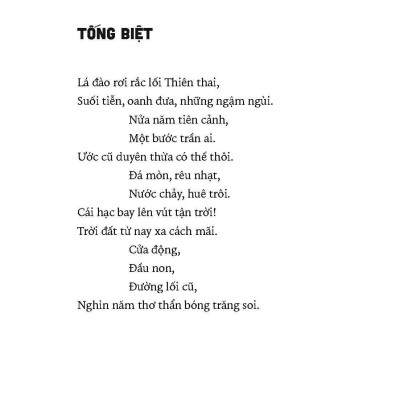 Thi nhân Việt Nam (Dành cho lứa tuổi 10+)