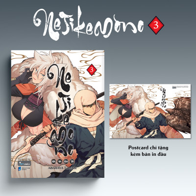 Sách - Nejikemono - Bóng Ma Hận Thù - Tập 3 (Tập Cuối) - Tặng Kèm Postcard