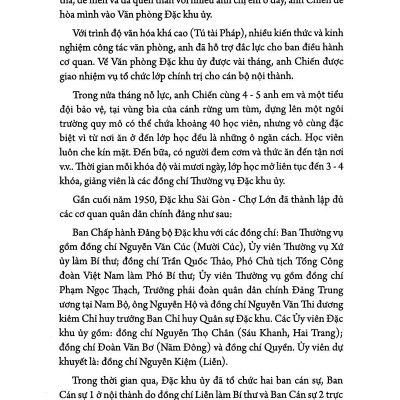 Hồi Ký Kháng Chiến Khu Sài Gòn - Chợ Lớn - Gia Định (1945-1975) - Tập 2