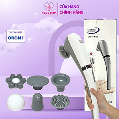 Máy Massage Cầm Tay Pin Sạc OROMI OMR-657 - Công Nghệ Nhật Bản