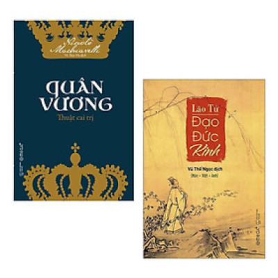 [ Thăng Long Books ] Quân Vương + Lão Tử Đạo Đức Kinh