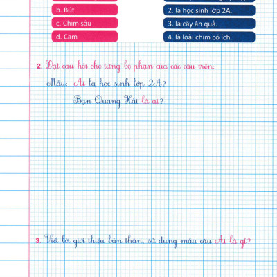 Vở Ô Li Bài Tập Tiếng Việt 2 (Bám Sát SGK Cánh Diều) (HA)