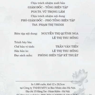 Hồ Chí Minh - Người tin ở con người (bản in 2024)