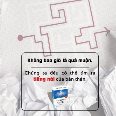 Sách - Thói Quen Thứ 8 Từ Hiệu Quả Đến Vĩ Đại ( Bìa cứng) - First News