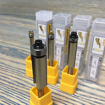 Mũi phay, mũi soi, mũi cắt cạnh thẳng ổ bi 1/4"x5/16" (D=7.94mm) Arden