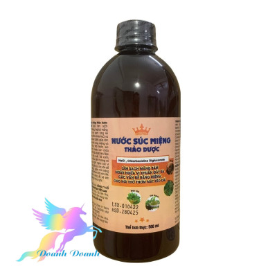 Nước súc miệng thảo dược Kingphar 500ml