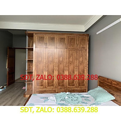 Tủ Quần Áo Gỗ Hương Xám