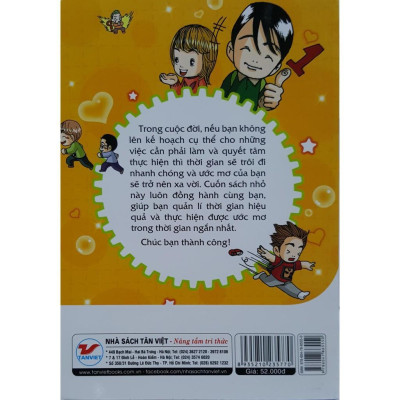 Sách Candy Book - Quản Lí Thời Gian Để Biến Ước Mơ Thành Hiện Thực - Tân Việt Books