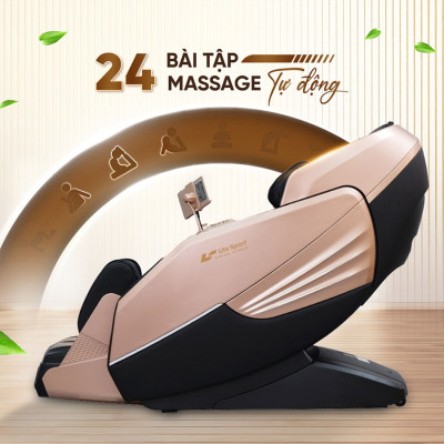 Ghế Massage Toàn Thân Lifesport LS-660E, Ghế Massage Với Hệ Thống Con Lăn Hiện Đại, Điều Khiển Bằng Giọng Nói