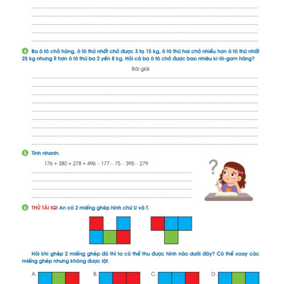 Phiếu Bài Tập Cuối Tuần Toán 4 (35 Tuần Học) - MEGA