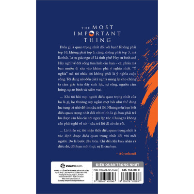 Sách Điều Quan Trọng Nhất