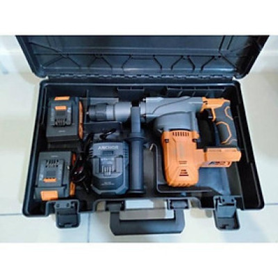 MÁY ĐỤC BÊ TÔNG PIN 20V KHÔNG CHỔI THAN 4000MAH DCR2 ANCHOR ( 2 PIN + 1 SẠC )  - HÀNG CHÍNH HÃNG