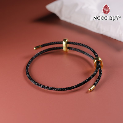 Vòng tay đá cẩm thạch khắc họa tiết hạt 10mm mệnh hỏa, mộc - Ngọc Quý Gemstones