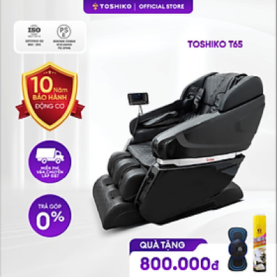 [Lắp đặt tại nhà] Ghế massage trị liệu toàn thân Toshiko T65