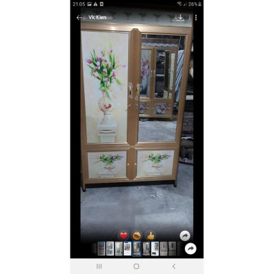 Tủ để đồ nhôm