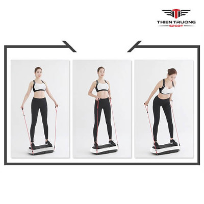 Máy rung toàn thân mini TS21927 - 99 cấp độ rung, kèm dây kéo tập tay, công suất 200W, nhỏ gọn dễ sử dụng