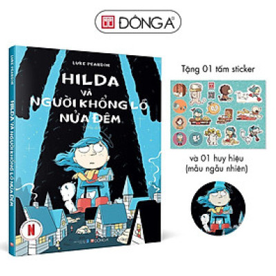 Sách - Hilda Và Người Khổng Lồ Nửa Đêm - Đông A