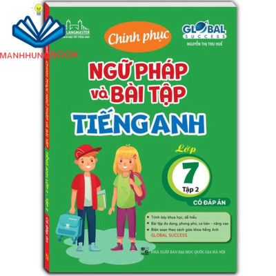 Sách - Combo 3c-GLOBAL SUCESS - Chinh phục ngữ pháp và bài tập & bài tập bổ trợ &Chinh phục 4 kỹ năng tiếng anh lớp 7 t2