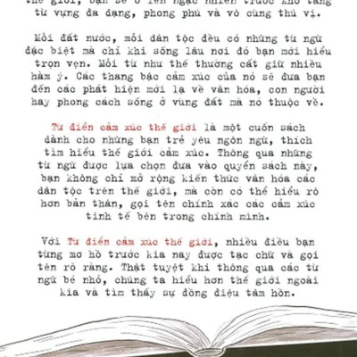 Từ Điển Cảm Xúc Thế Giới - Tập 1 (Tái Bản 2021)