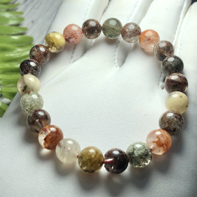 Vòng tay Thạch Anh Ưu Linh hoa 08mm chuẩn 4A