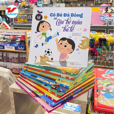 Sách - Giáo Dục Giới Tính - Cô Bé Đá Bóng Và Cậu Bé Múa Ba Lê - Tân Việt Books