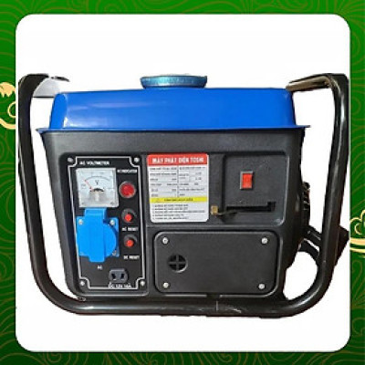 Máy phát điện mini gia đình 220v chạy xăng 1200w máy nổ 2 thì