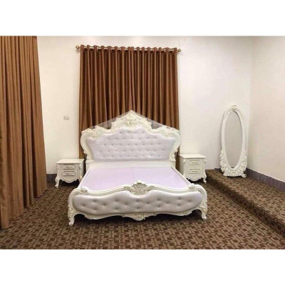 combo bộ giường tủ tân cổ điển 07