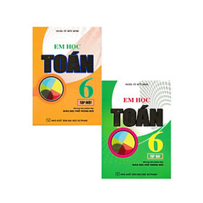 Combo Em Học Toán 6 - Tập 1+2 (Theo Chương Trình Giáo Dục Phổ Thông Mới) _HA