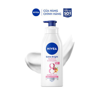 Sữa Dưỡng Thể NIVEA Extra Bright Dưỡng Sáng Da | Mịn Da (350 ml)