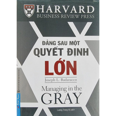 Sách - Đằng Sau Một Quyết Định