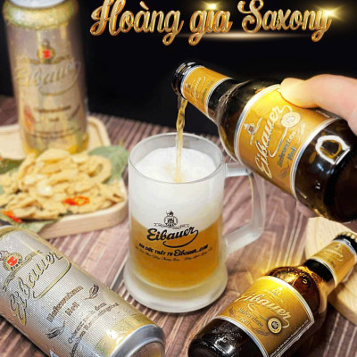 [SINCE 1810] Hộp Quà Tết - Thùng Đức Thầy Tu Eibauer Vàng 5.2 Độ - Lên Men Tự Nhiên, Nhập Khẩu Chính Hãng