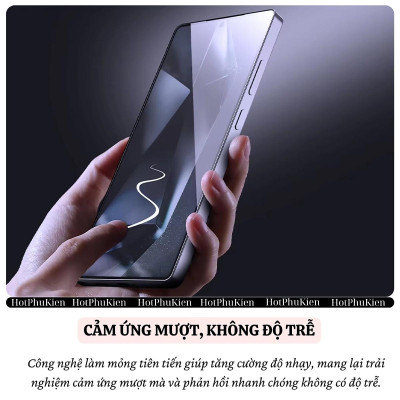 Dán kính cường lực màn hình khung tự dán cho Samsung Galaxy S25 Ultra 5G hiệu Nillkin H+ Pro - Mỏng 0.2mm, Phủ Nano Olephobic, Vát cạnh 2.5D, chống vân tay - Hàng nhập khẩu