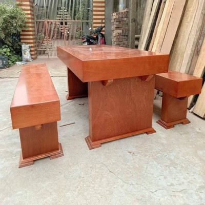 Bộ Bàn Ghế K3 Gỗ Xoan Đào