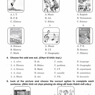 Bài Tập Tiếng Anh 5 - Có Đáp Án (Bám Sát SGK I Learn Smart Start) - HA