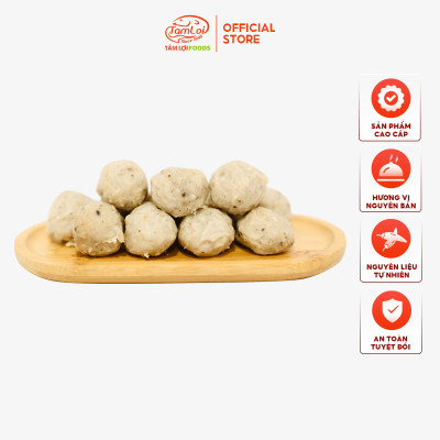 Combo Bò viên 500 gram + Chả cá con hành ớt 500 gram Tâm Lợi, loại cao cấp - Giao nhanh trong 3H