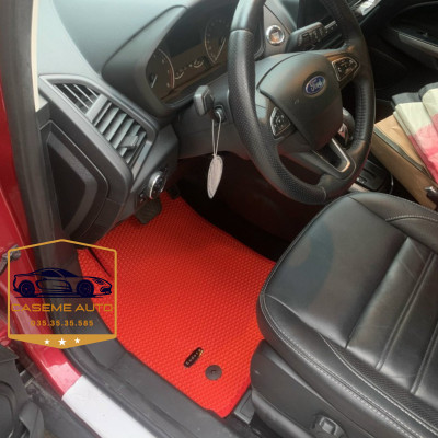 [MAZDA CX-8] Thảm Trải Sàn, Lót Sàn Ô Tô Cao Su Eudora CloudFoam Thiết Kế Theo Xe Dành Cho Xe MAZDA CX-8, Chống Nước, Không Mùi, Ngăn Bụi Bẩn, Dễ Vệ Sinh - Hàng Chính Hãng