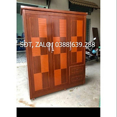 Tủ áo gỗ ép phủ melamin