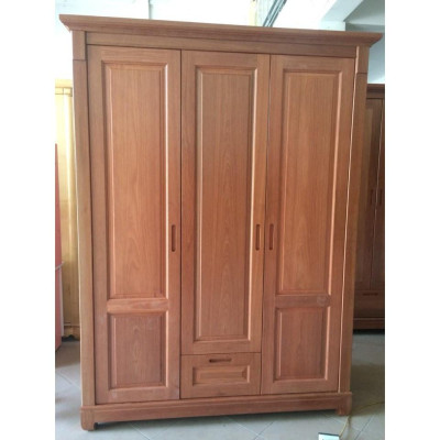 Tủ quần áo gỗ xoan đào mun