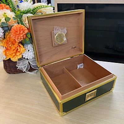 Hộp Giữ Ẩm Cigar Angelo Hàng chính hãng